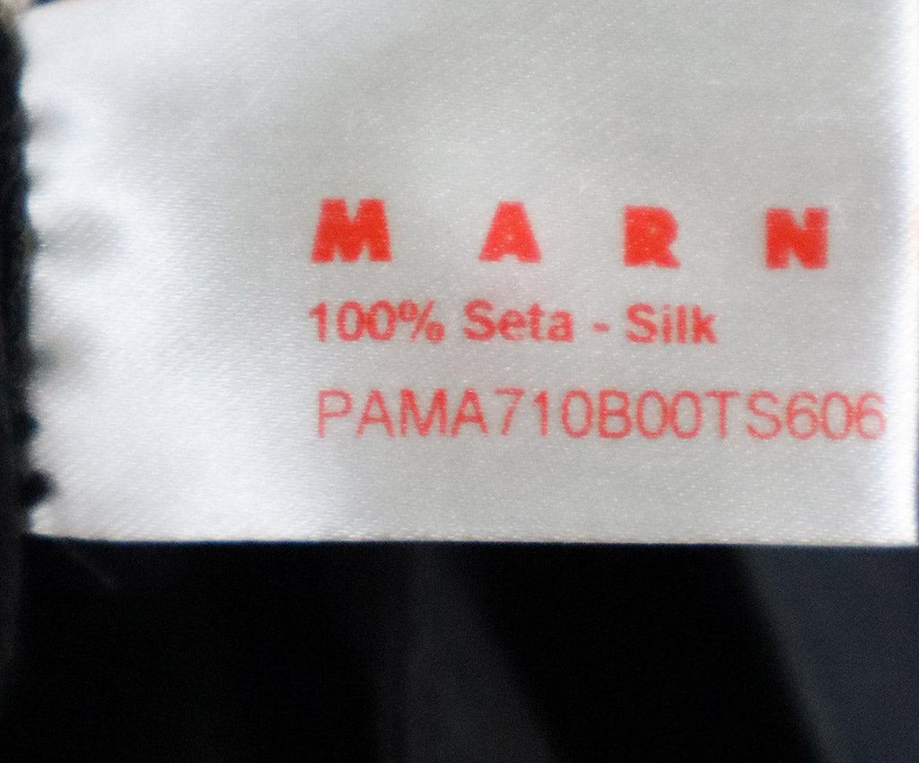 Marni Black Silk Pants sz 4 - Michael's Consignment NYC
