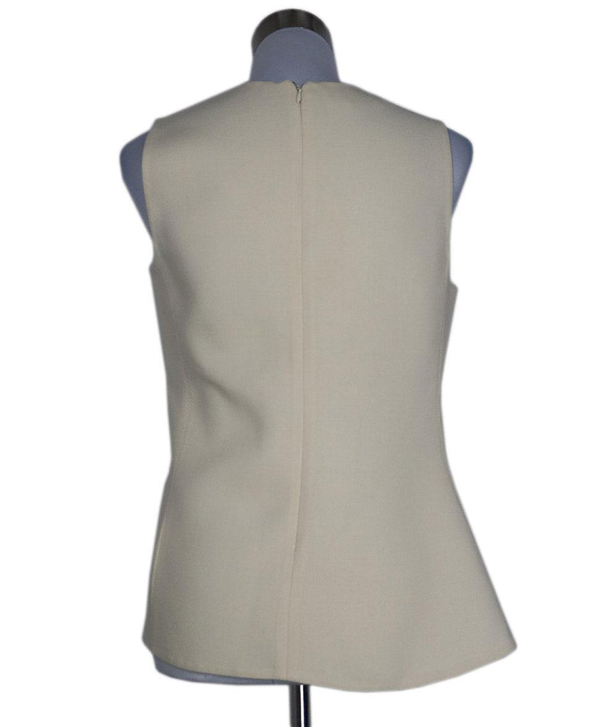 Marni Cream Peplum Wool Top sz 4 - Michael's Consignment NYC