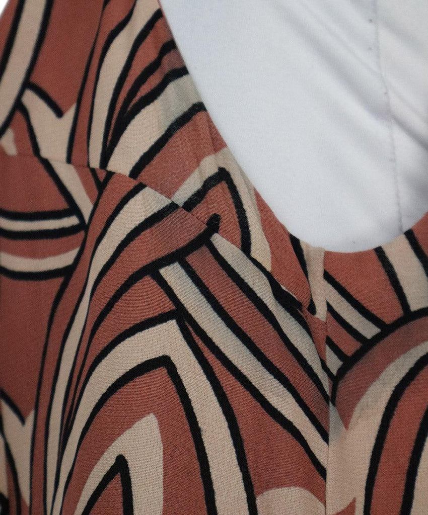 Marni Pink Black & White Print Top sz 4 - Michael's Consignment NYC