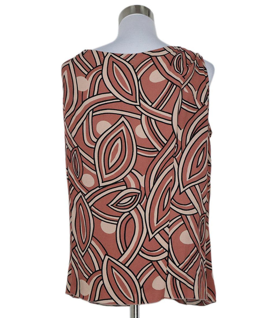 Marni Pink Black & White Print Top sz 4 - Michael's Consignment NYC