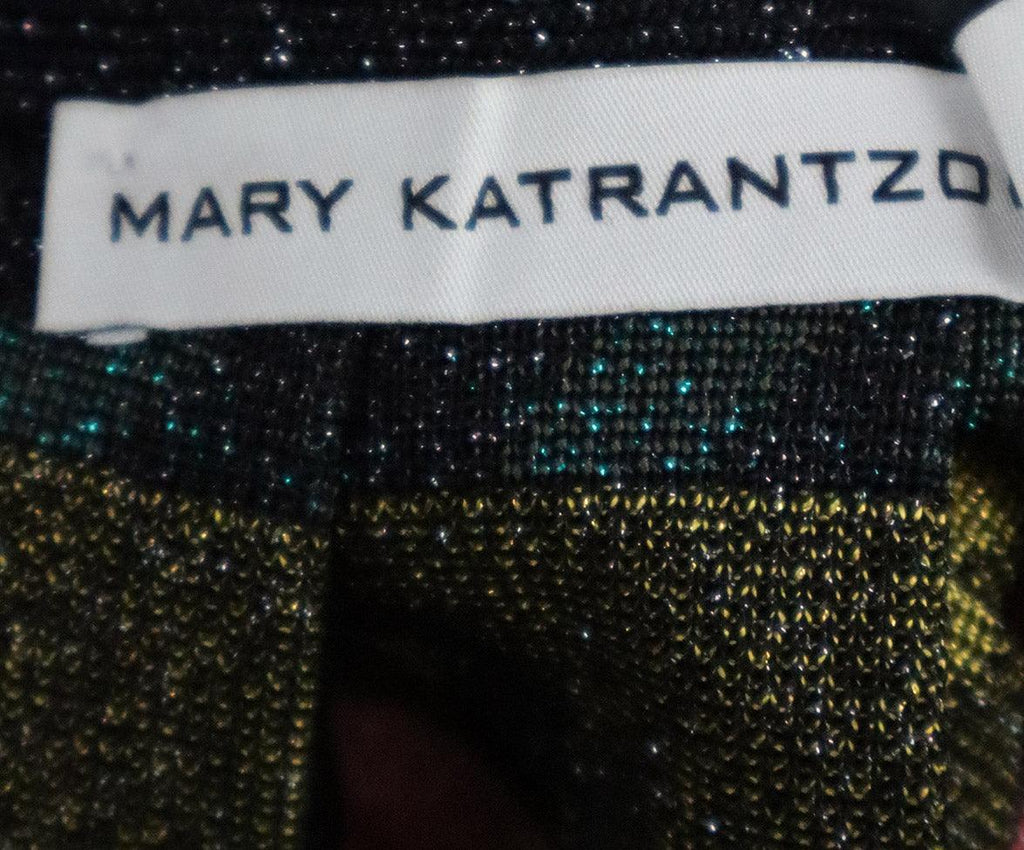 Mary Katrantzou Black & Multicolor Pleated Skirt sz 4 - Michael's Consignment NYC