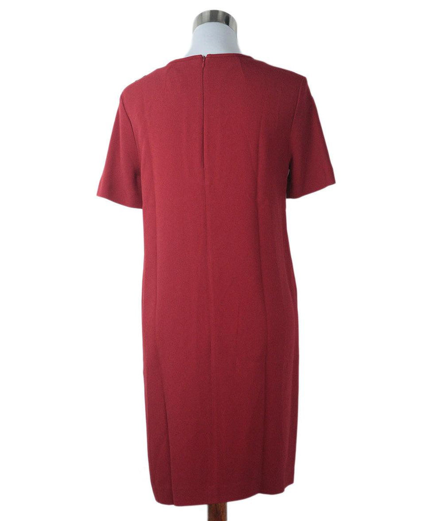 Max Mara Burgundy Dress sz 10 - Michael's Consignment NYC