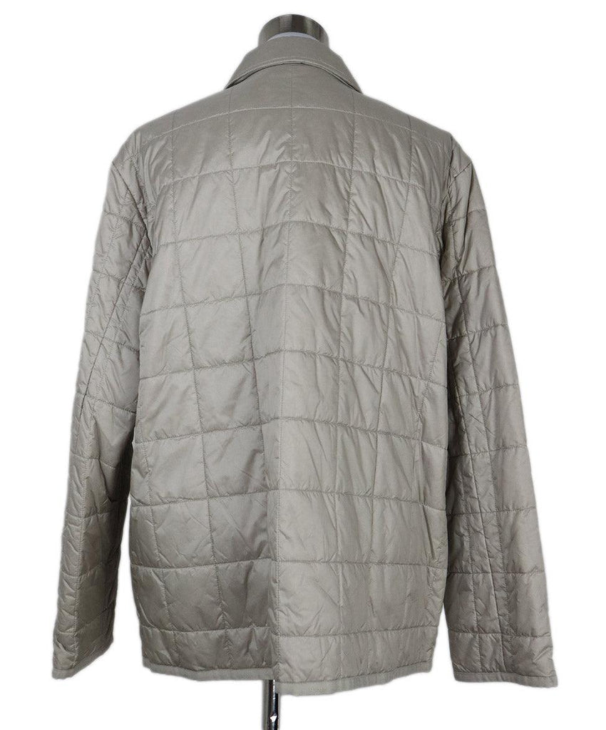 Max Mara Grey Nylon Jacket sz 16 - Michael's Consignment NYC