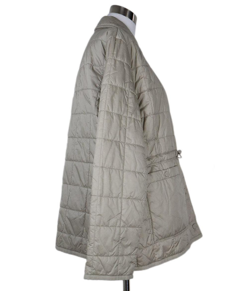 Max Mara Grey Nylon Jacket sz 16 - Michael's Consignment NYC