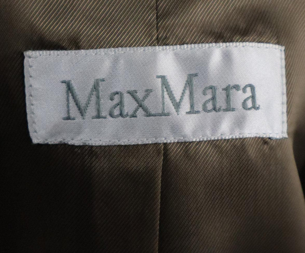 Max Mara Metallic Gold Leather Jacket sz 4 - Michael's Consignment NYC