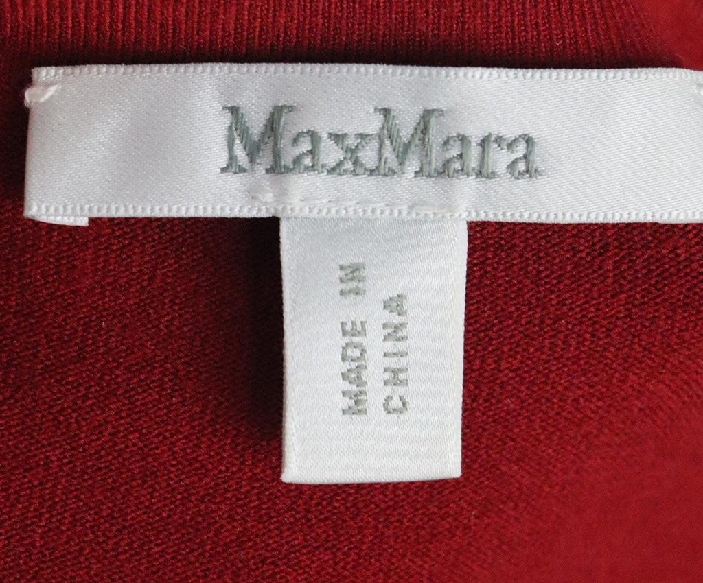 Max Mara Size Red Dress sz 4 - Michael's Consignment NYC