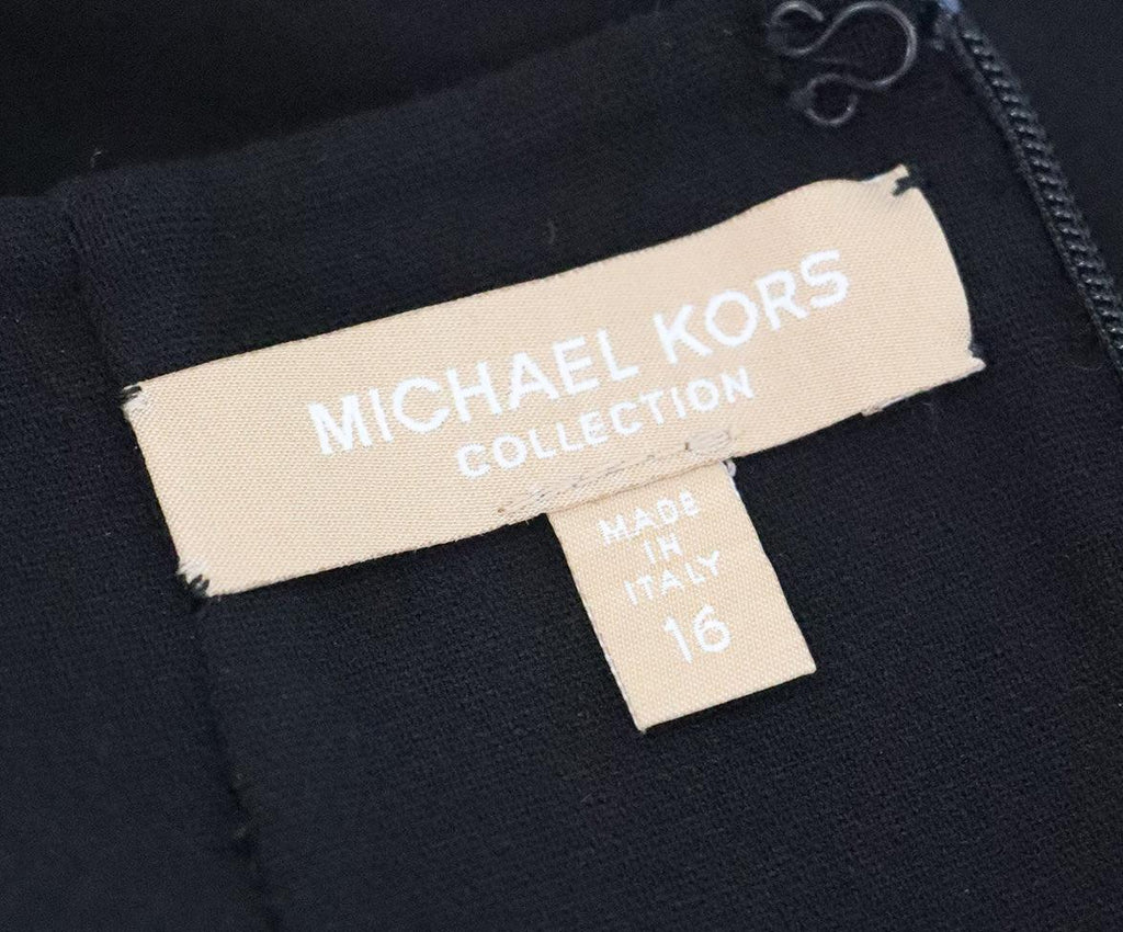 Michael Kors Black Wool Blouse sz 16 - Michael's Consignment NYC