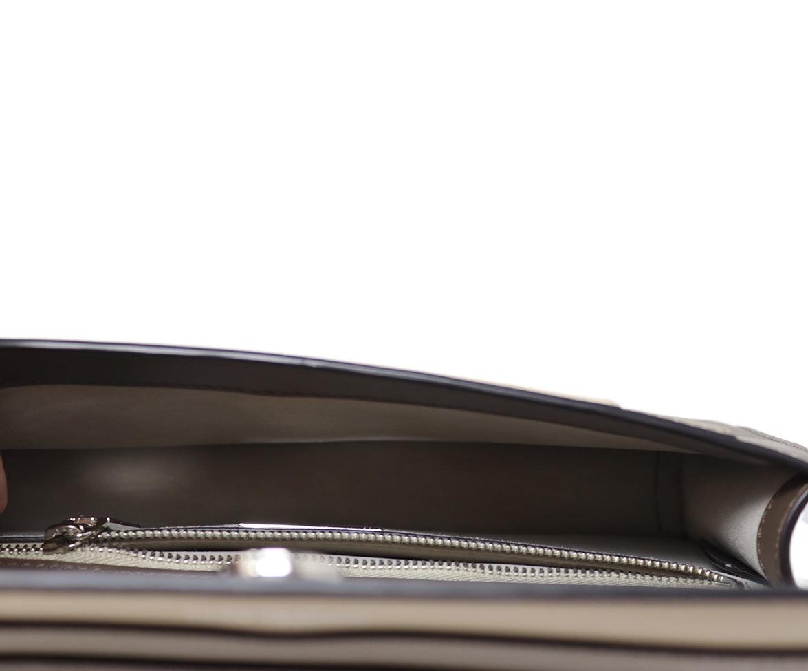 Michael Kors Brown Signature Designer Handbag – Best Friends Consignment