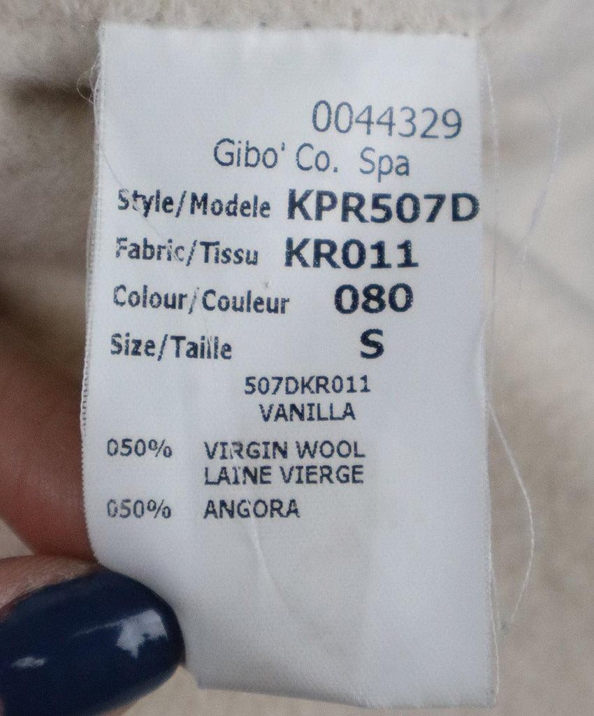 Michael Kors Cream Cashmere Coat sz 4 - Michael's Consignment NYC