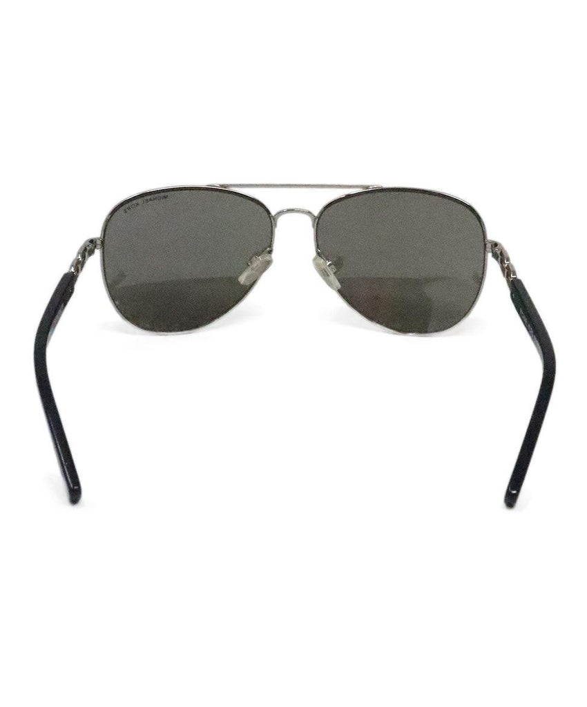 Michael Kors Silver & Black Sunglasses - Michael's Consignment NYC