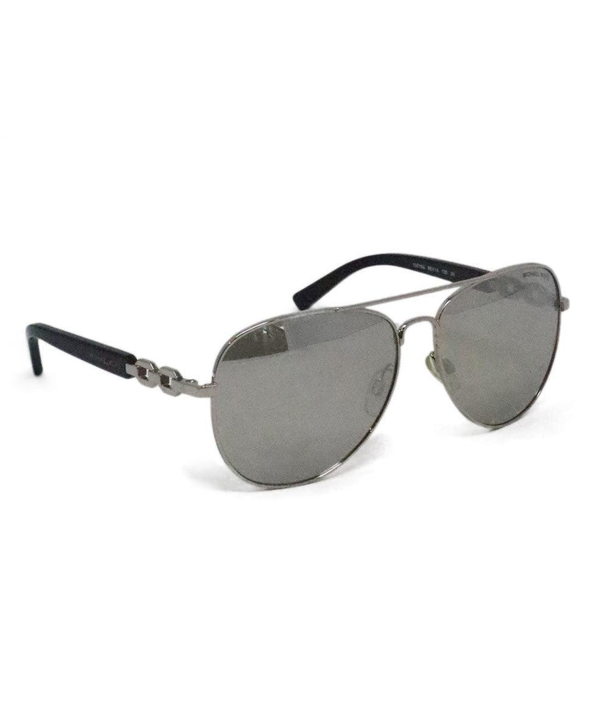Michael Kors Silver & Black Sunglasses - Michael's Consignment NYC