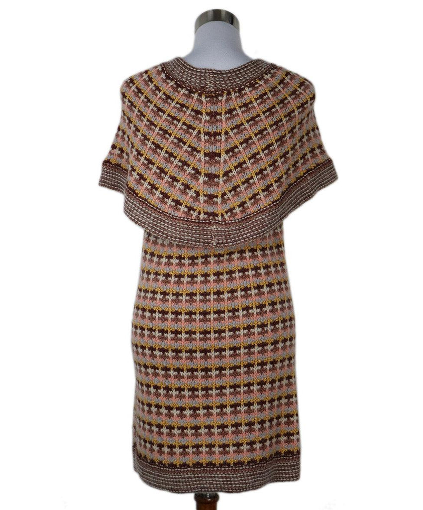 Missoni Pink & Yellow Knit Wool Dress sz 4 - Michael's Consignment NYC
