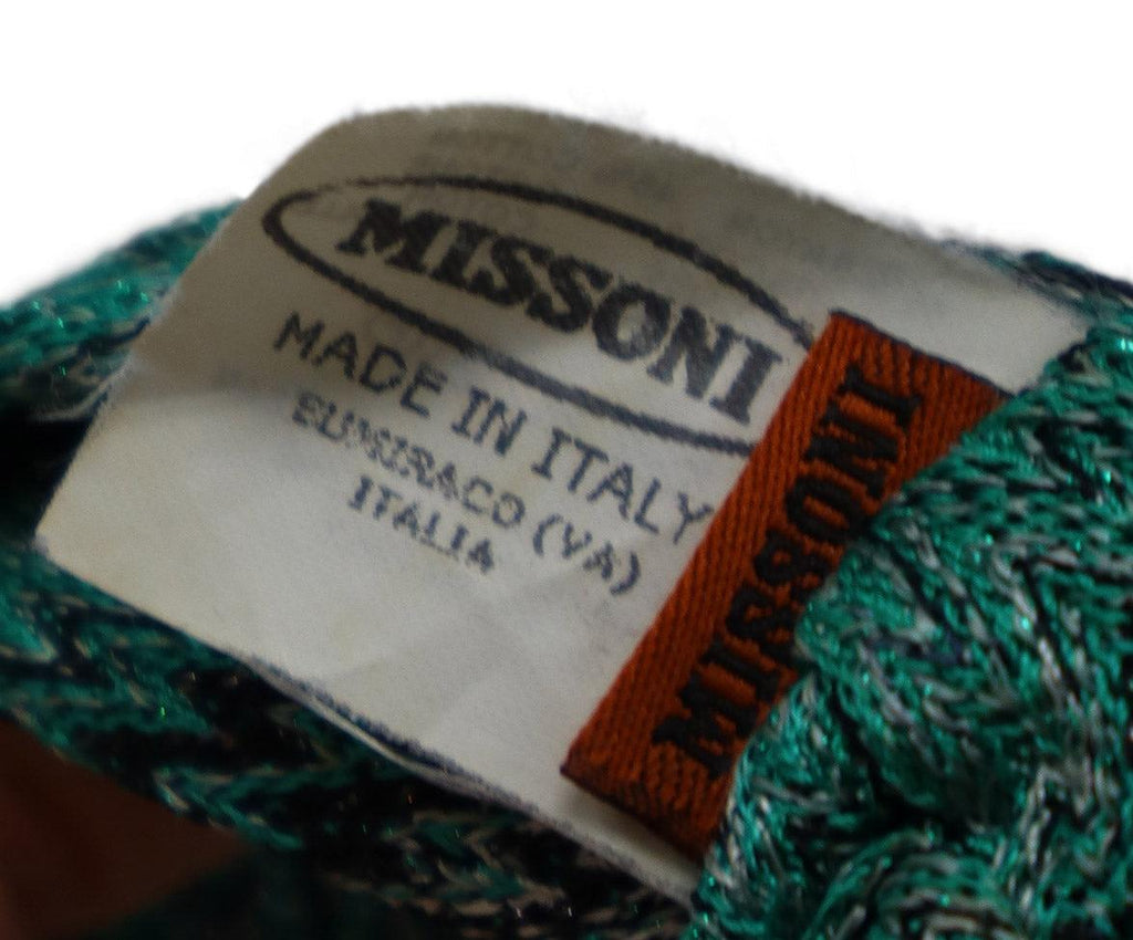 Missoni Purple & Orange Metallic Knit Headband - Michael's Consignment NYC