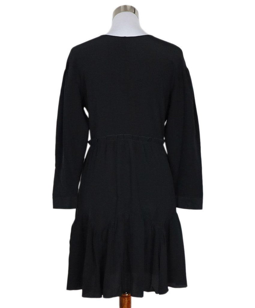 Miu Miu Black Silk Dress sz 6 - Michael's Consignment NYC