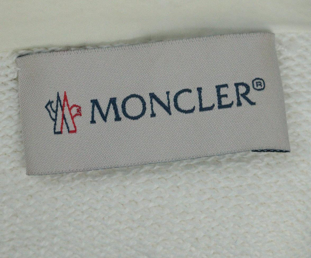 Moncler Ivory Puffer Hoodie sz 2 - Michael's Consignment NYC