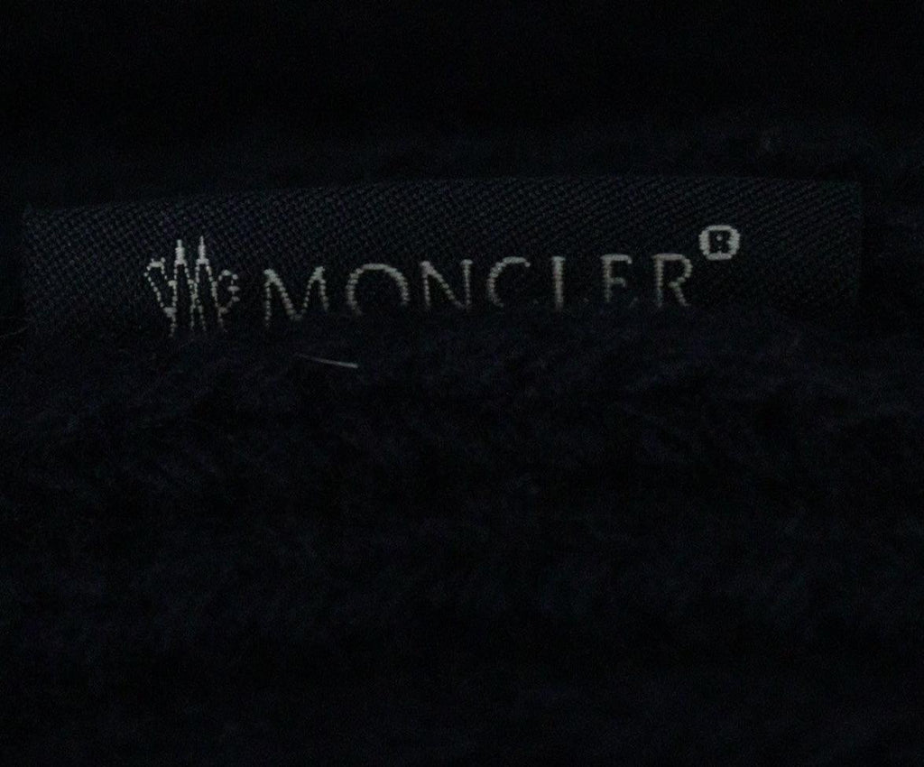 Moncler Navy Wool & Nylon Trim Crewneck sz 4 - Michael's Consignment NYC