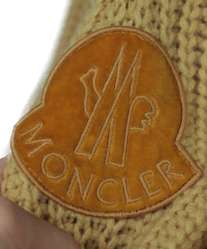 Moncler Yellow Sweater w/ Zipper Trim sz 4 - Michael's Consignment NYC