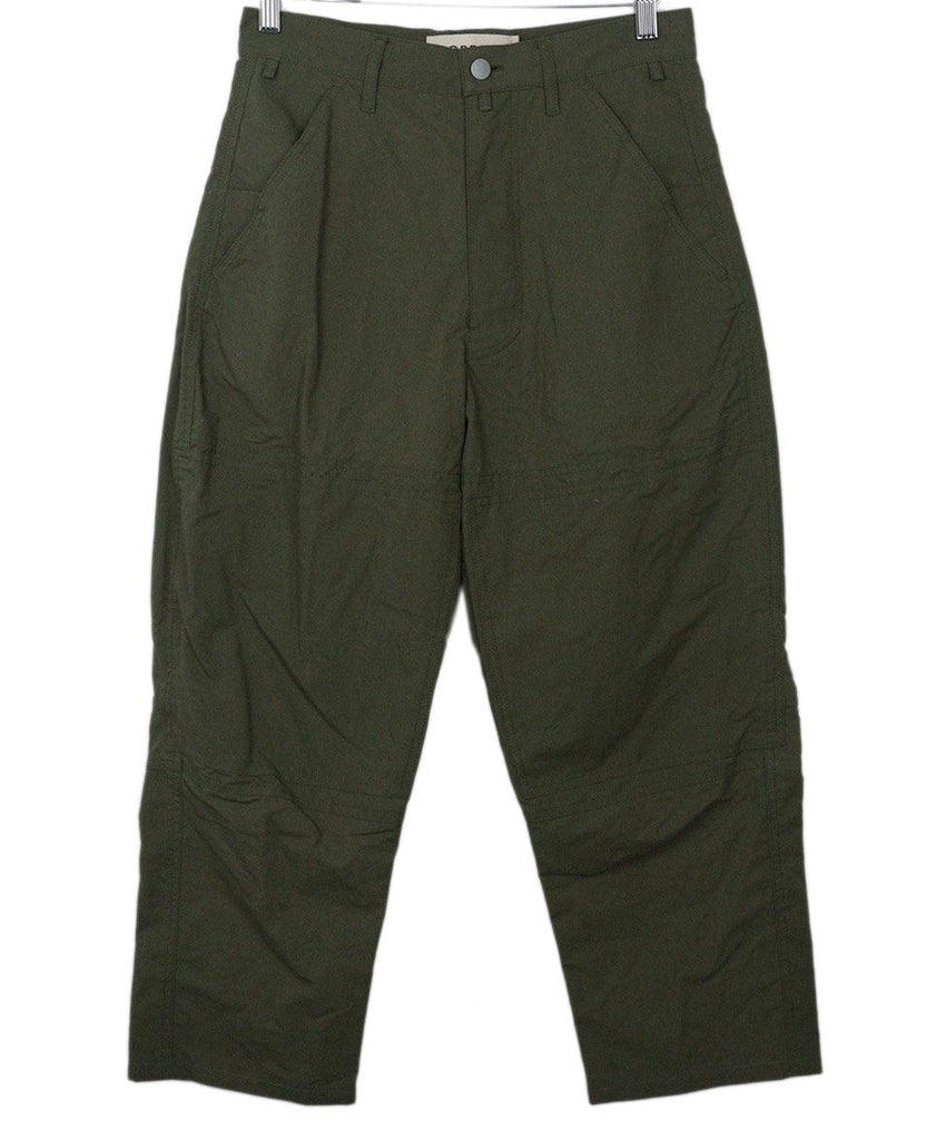 Mordecai Olive Green Cotton Pants sz 4 - Michael's Consignment NYC