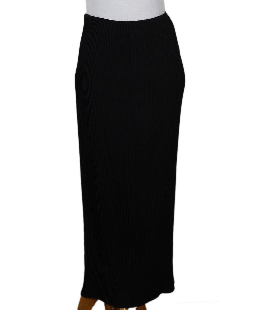 Mugler Vintage Black Pleated Skirt sz 4 - Michael's Consignment NYC
