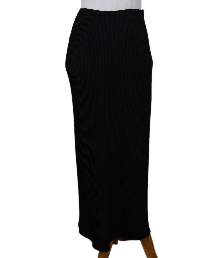 Mugler Vintage Black Pleated Skirt sz 4 - Michael's Consignment NYC