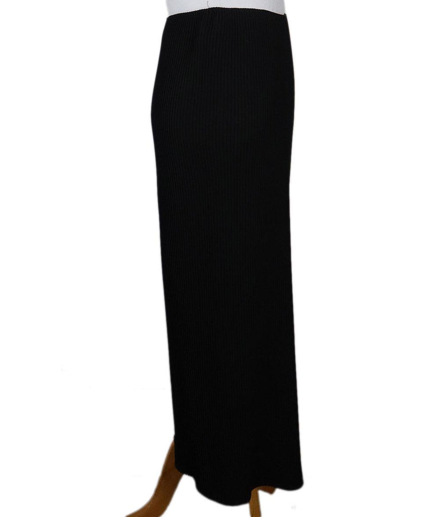 Mugler Vintage Black Pleated Skirt sz 4 - Michael's Consignment NYC