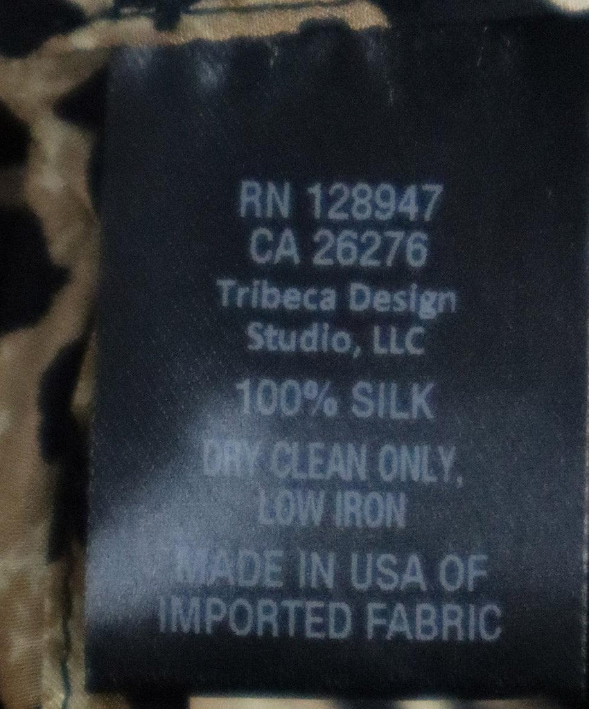 Nili Lotan Leopard Print Silk Blouse sz 4 - Michael's Consignment NYC