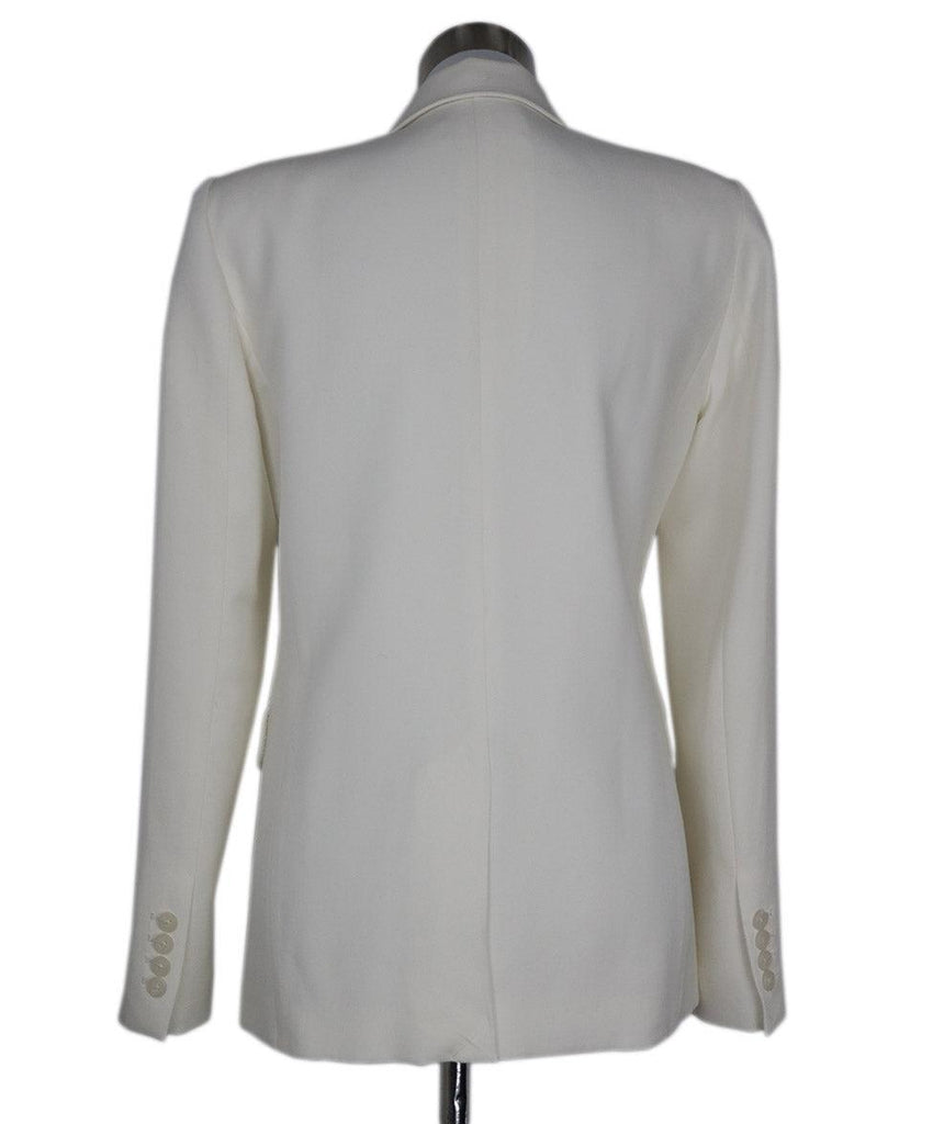 Nili Lotan White Wool Jacket sz 2 - Michael's Consignment NYC