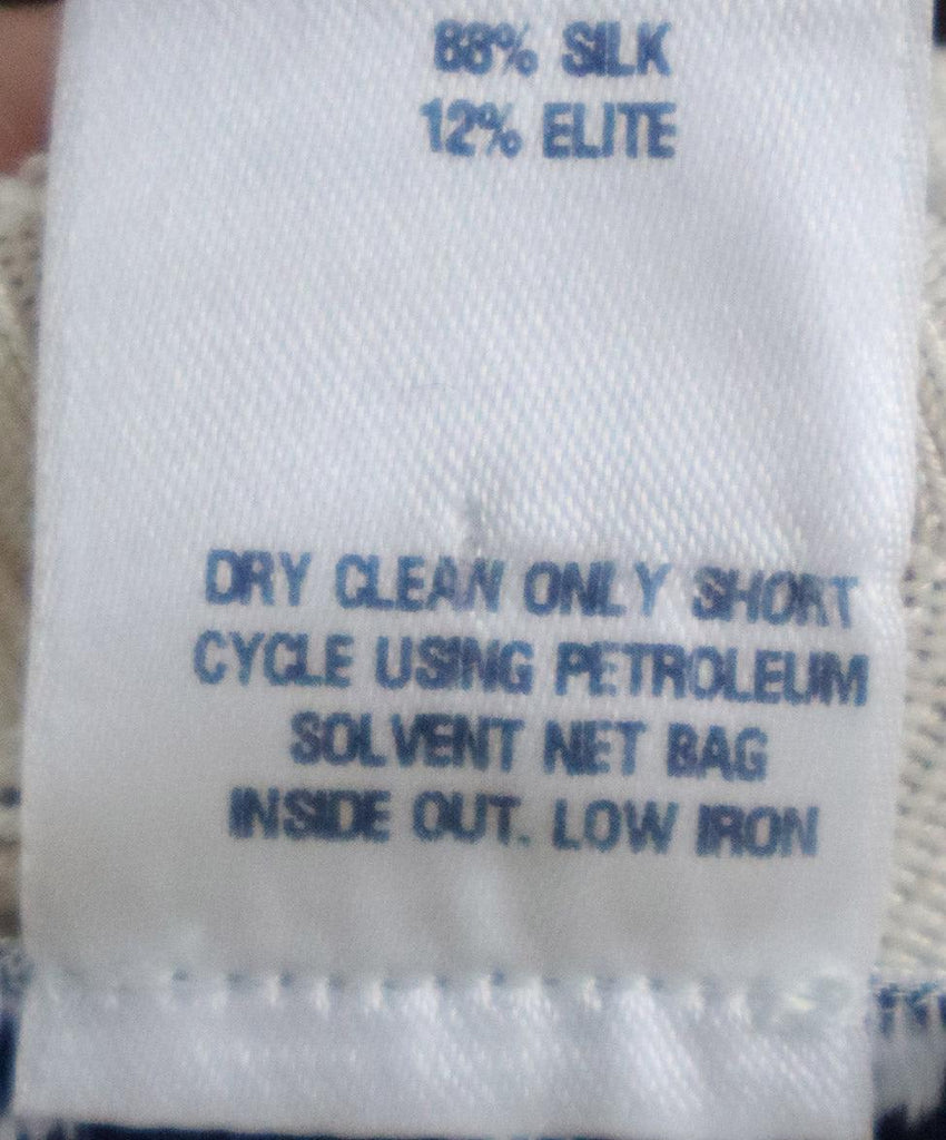 Oscar De La Renta Ivory Silk Sweater sz 8 - Michael's Consignment NYC