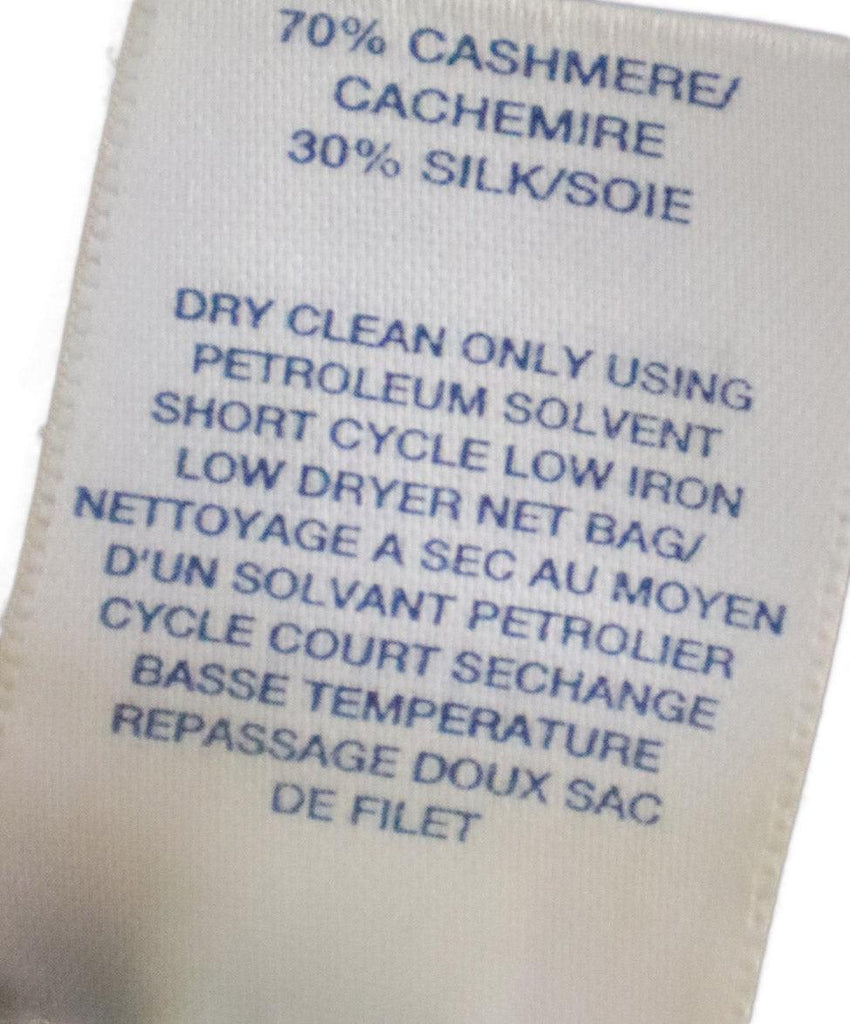 Oscar De La Renta Mint Cashmere Sweater sz 8 - Michael's Consignment NYC