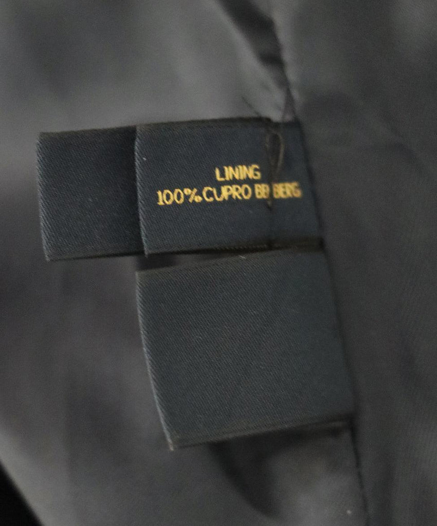 Pauw Navy Wool Coat w/ Belt sz 2 - Michael's Consignment NYC