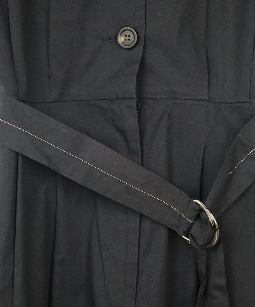 Peserico Navy Cotton Jumpsuit sz 6 - Michael's Consignment NYC