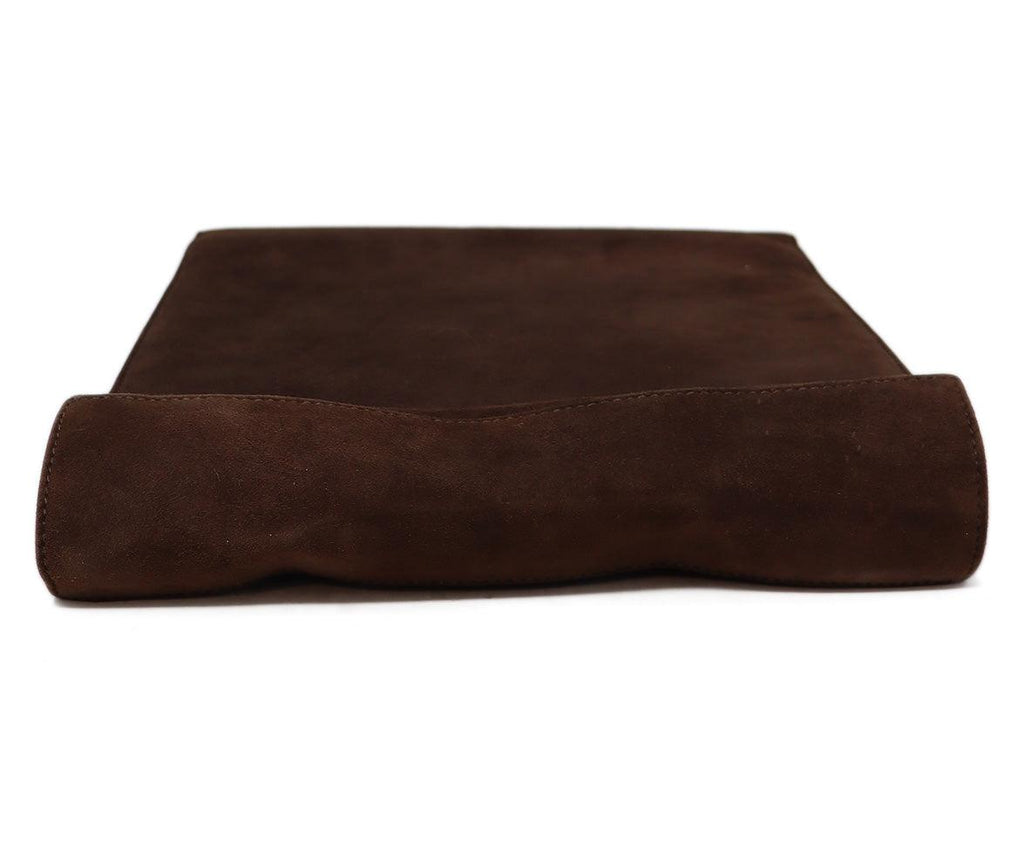 Picasso Vintage Brown Suede Handbag - Michael's Consignment NYC