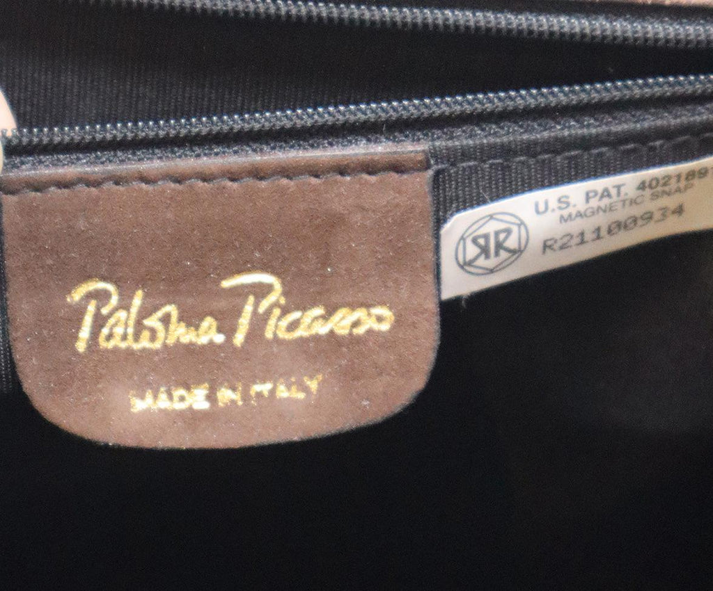 Picasso Vintage Brown Suede Handbag - Michael's Consignment NYC