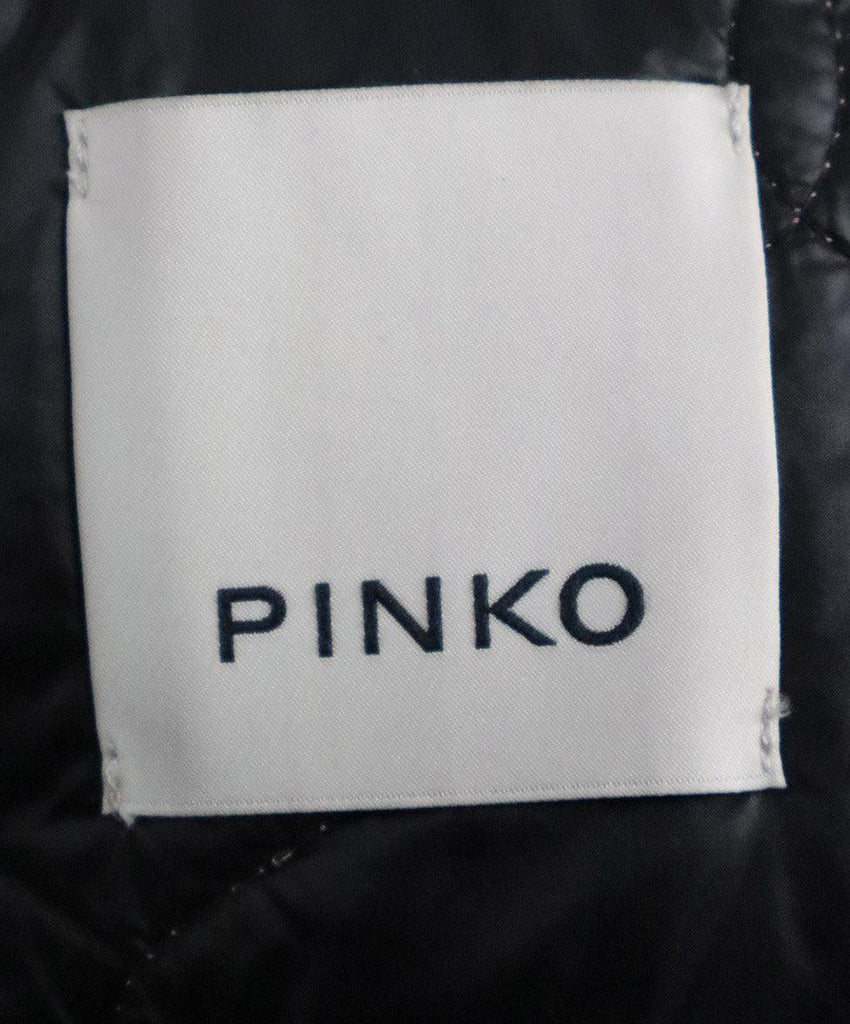 Pinko Metallic Pink Jacket w/ Hood sz 6 - Michael's Consignment NYC