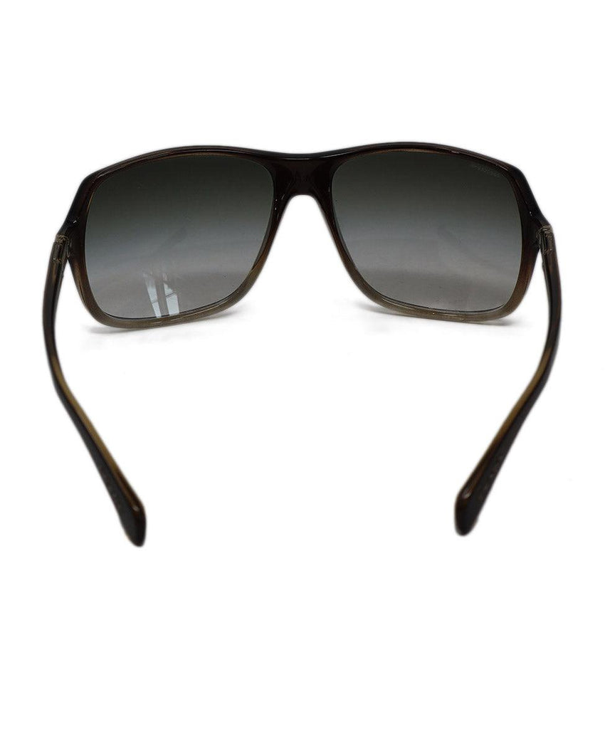 Prada Brown Plastic Sunglasses - Michael's Consignment NYC