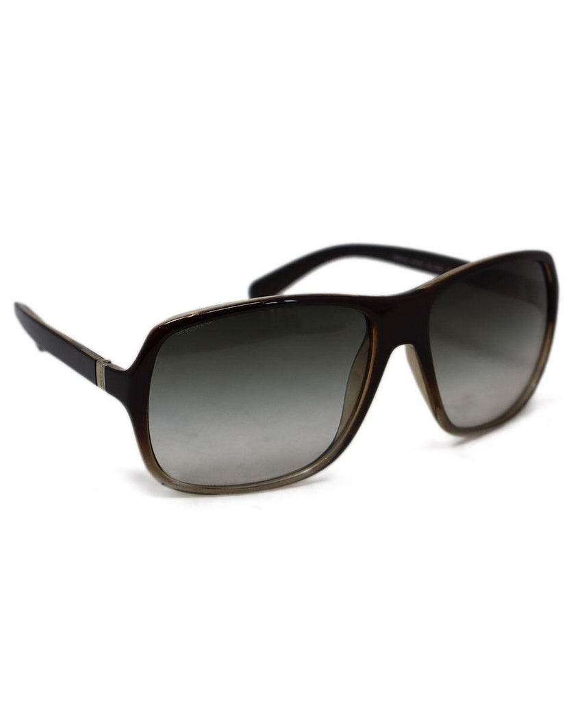 Prada Brown Plastic Sunglasses - Michael's Consignment NYC