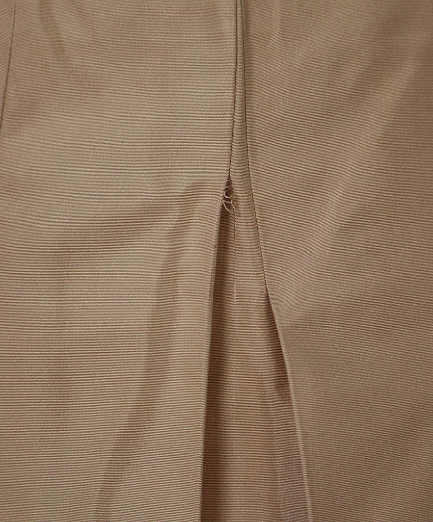 Prada Pink & Beige Trim Silk Skirt sz 6 - Michael's Consignment NYC