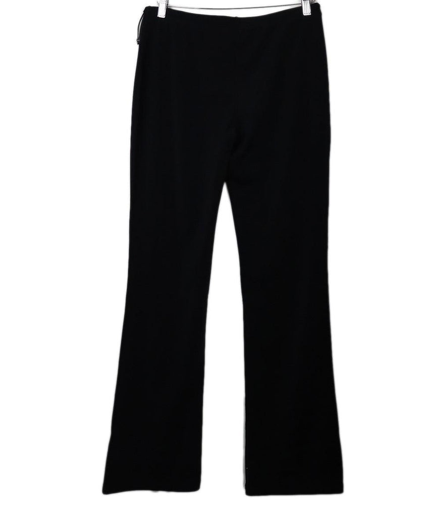 Prada Sport Black Flannel Lining Pants sz 8 - Michael's Consignment NYC
