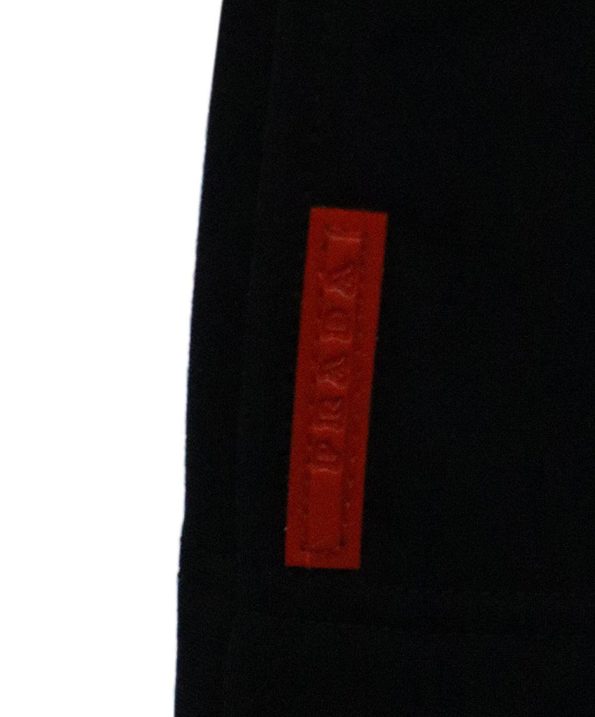 Prada Sport Black Flannel Lining Pants sz 8 - Michael's Consignment NYC