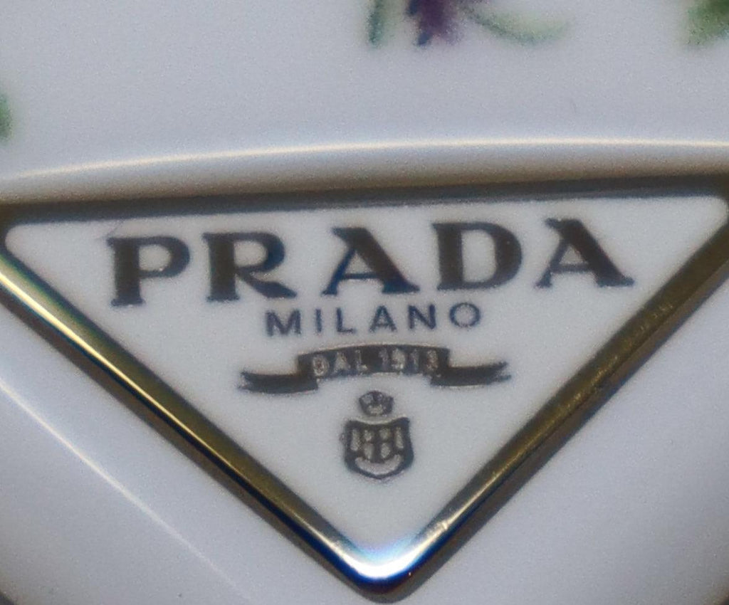 Prada White Floral Hair Pins - Michael's Consignment NYC