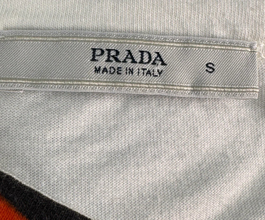 Prada Multicolor Print Cotton Top sz2 l Michael's Luxury