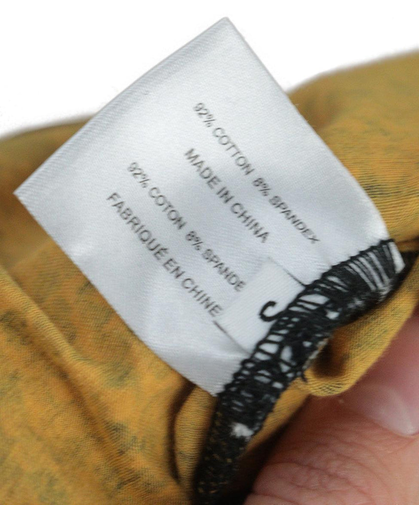Proenza Schouler Black & Yellow Print Dress sz 2 - Michael's Consignment NYC