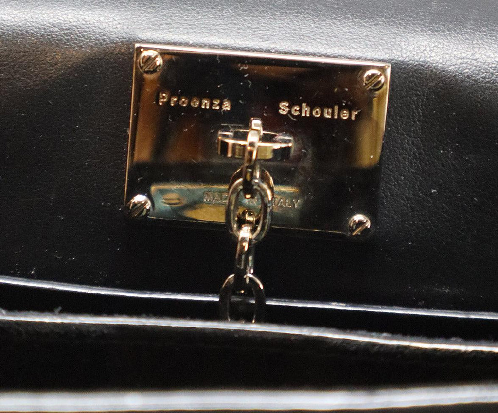 Proenza Schouler Black Leather Shoulder Bag - Michael's Consignment NYC