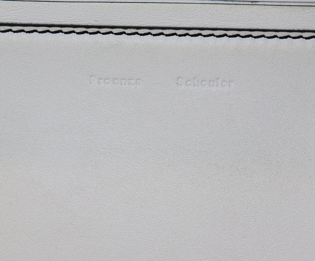 Proenza Schouler White Leather Studded Shoulder Bag - Michael's Consignment NYC