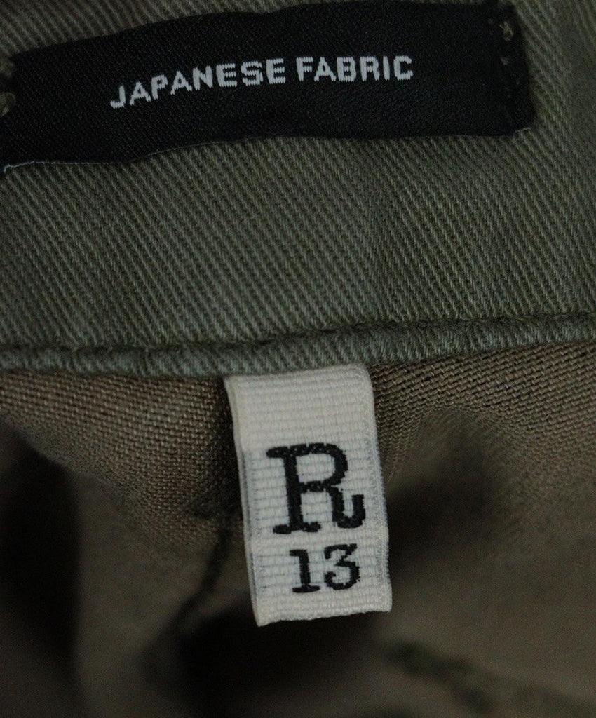 R13 Green Camouflage Print Pants sz 4 - Michael's Consignment NYC