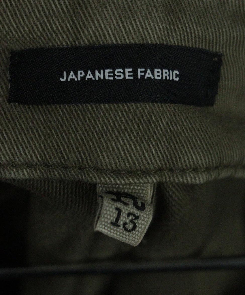 R13 Olive Green Cotton Pants sz 4 - Michael's Consignment NYC