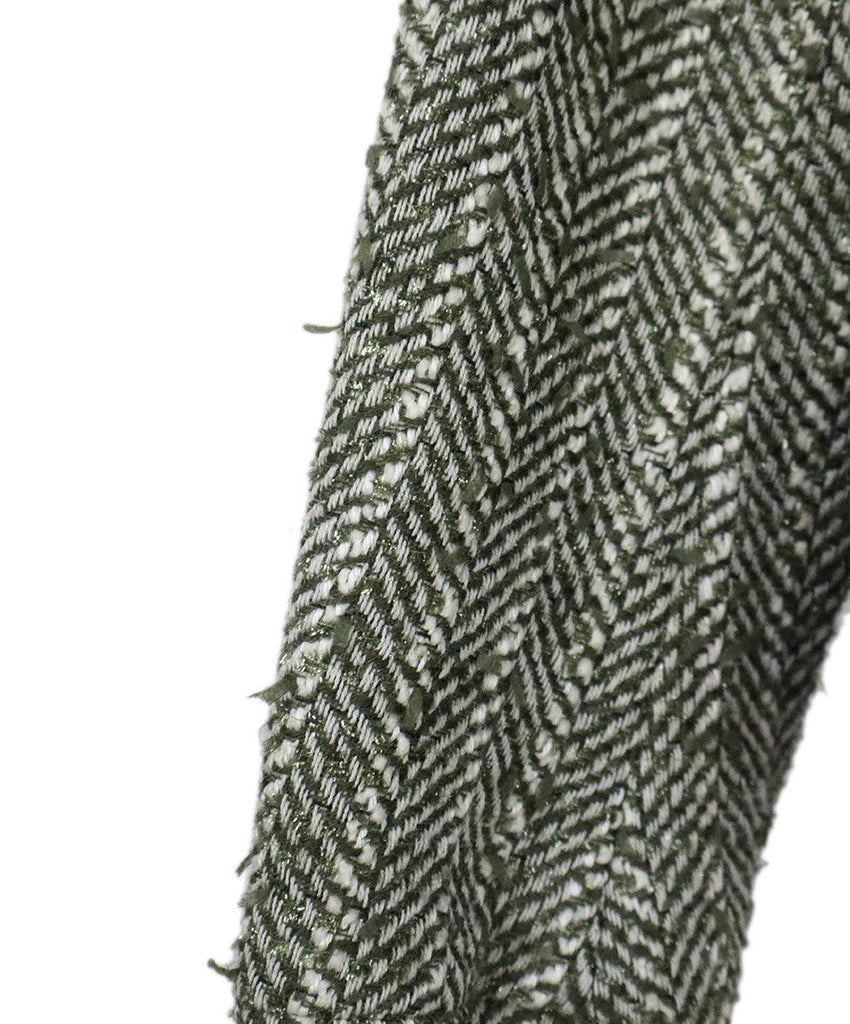 Rag & Bone Green & White Tweed Jacket sz 4 - Michael's Consignment NYC
