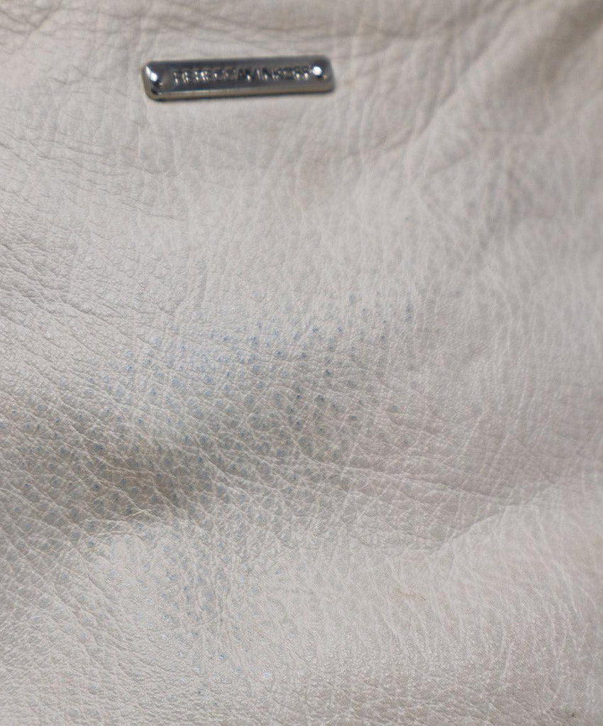 Rebecca Minkoff White Leather Fringe Crossbody - Michael's Consignment NYC