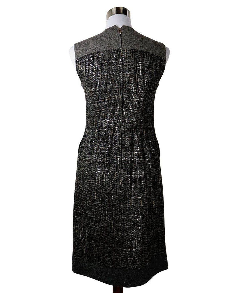 Red Valentino Grey Wool Dress sz 4 - Michael's Consignment NYC