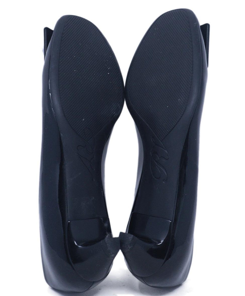Roger Vivier Black Patent Leather Buckle Heels sz 10 - Michael's Consignment NYC